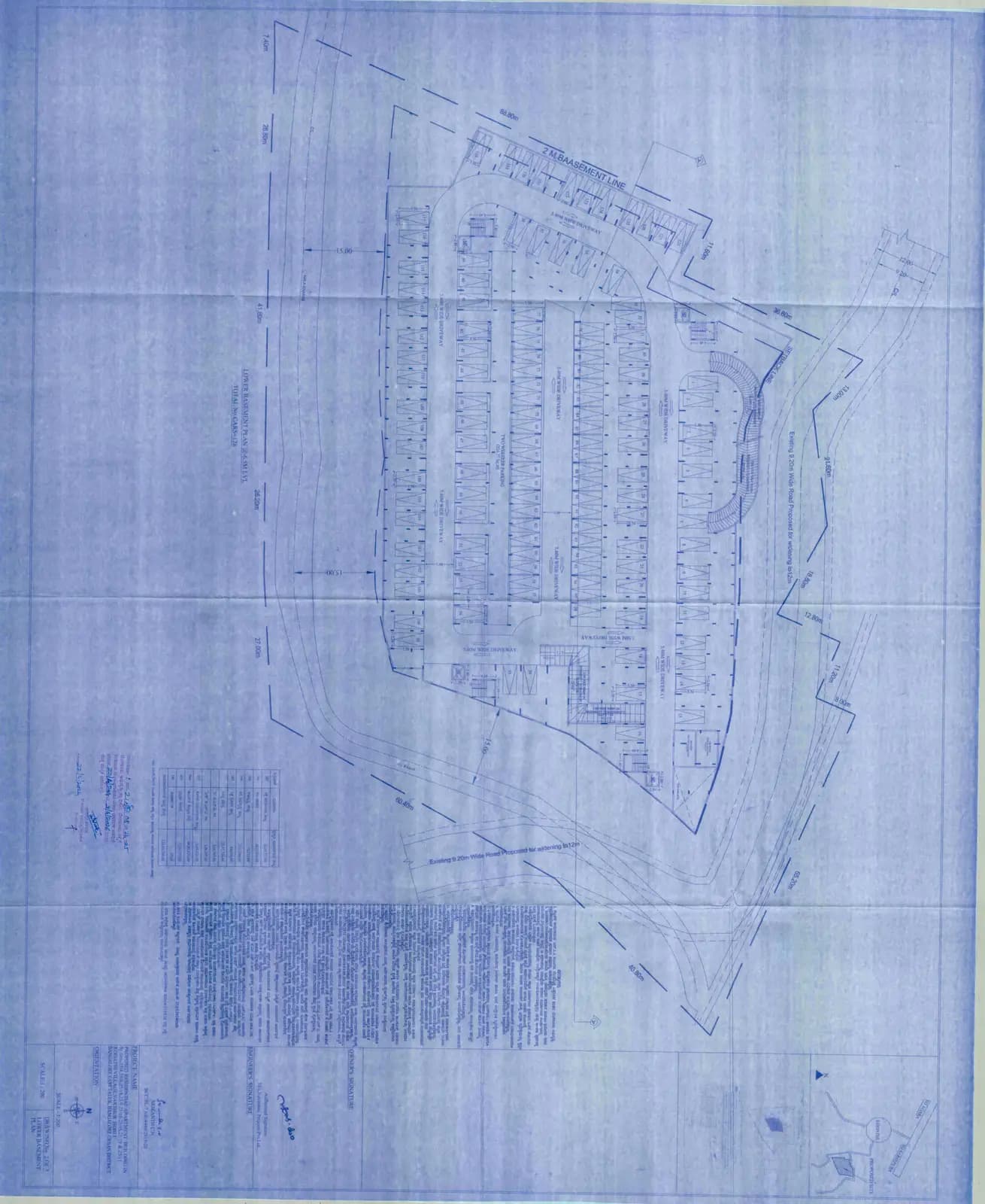 Courtyard Of Life: Existing Layout Plan (filed with Karnataka RERA)