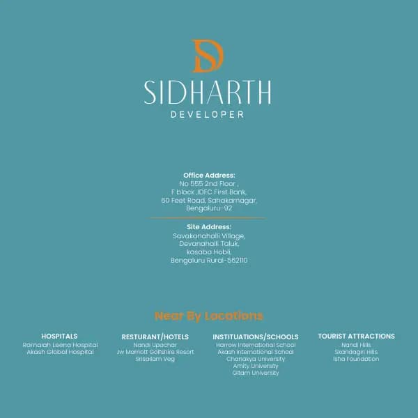 Madhuban: Brochure, page 3 (filed with Karnataka RERA)