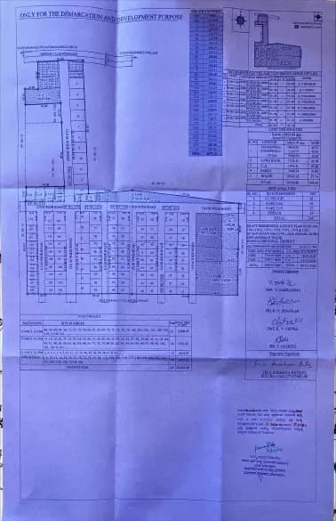 Madhuban: Approved Layout Plan (filed with Karnataka RERA)