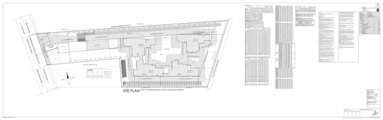 Ranka Ankura: Approved Building/Plotting Plan, page 1 (filed with Karnataka RERA)