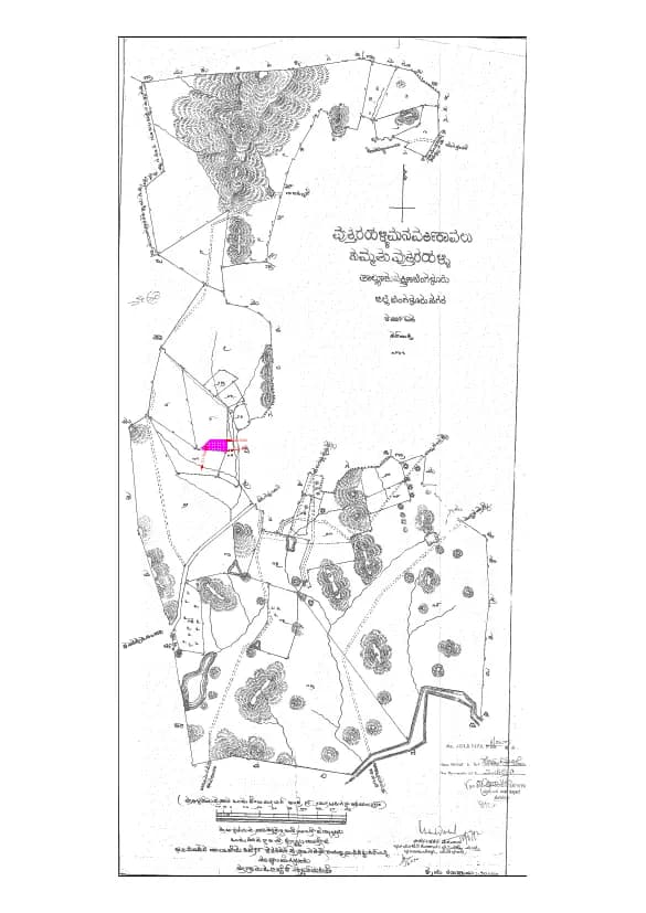 Vanshika'S Nature'S Harmony: Village Map Demarcation.pdf (filed with Karnataka RERA)