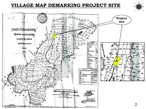 DS Max Sky Fields: Village Map Demarcation.pdf (filed with Karnataka RERA)