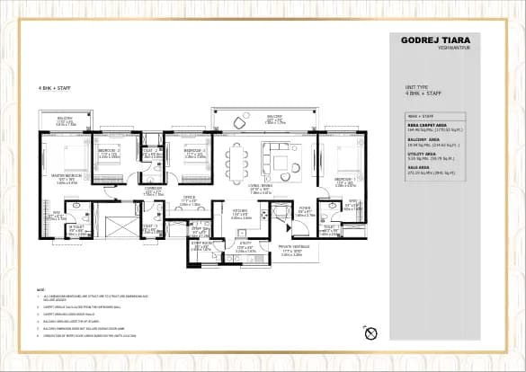 Godrej Tiara: Brochure, page 8 (filed with Karnataka RERA)
