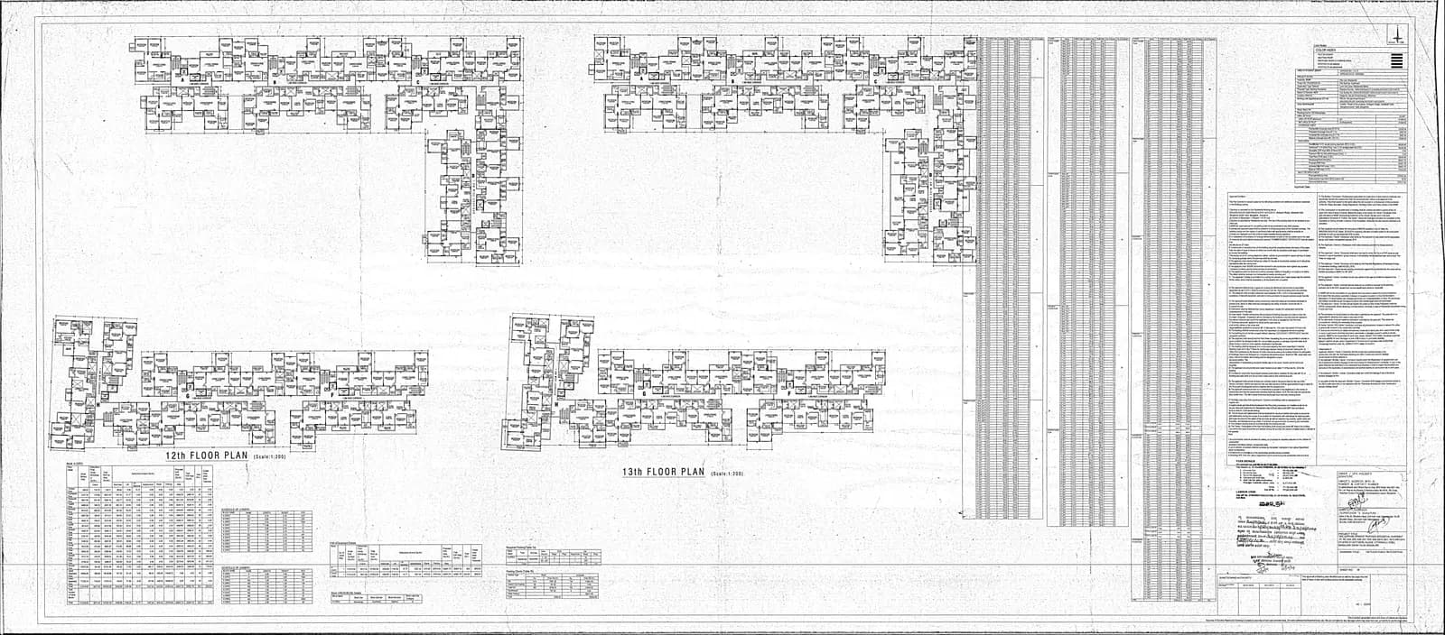 GRC Sapphire Spring: 9 12th and 13th floor Plan.pdf (filed with Karnataka RERA)