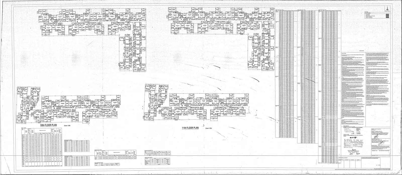 GRC Sapphire Spring: 8 10th and 11th floor Plan.pdf (filed with Karnataka RERA)