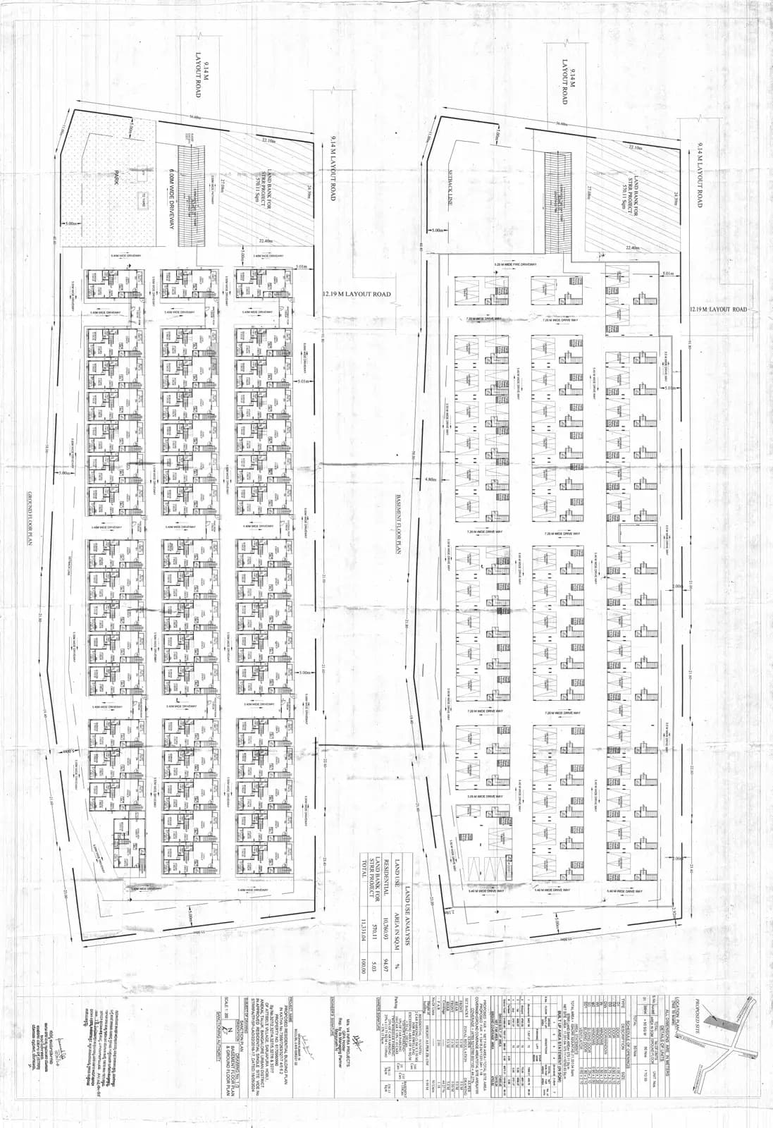 Life By The Greens: Approved Building Plan (filed with Karnataka RERA)