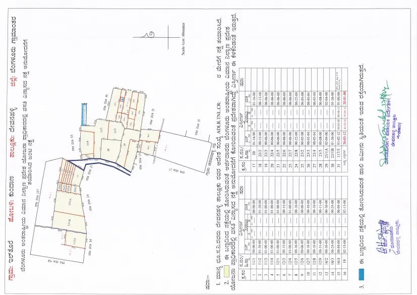 Earthsong by Manyata: ADLR and Demarcation of Village Map.pdf (filed with Karnataka RERA)