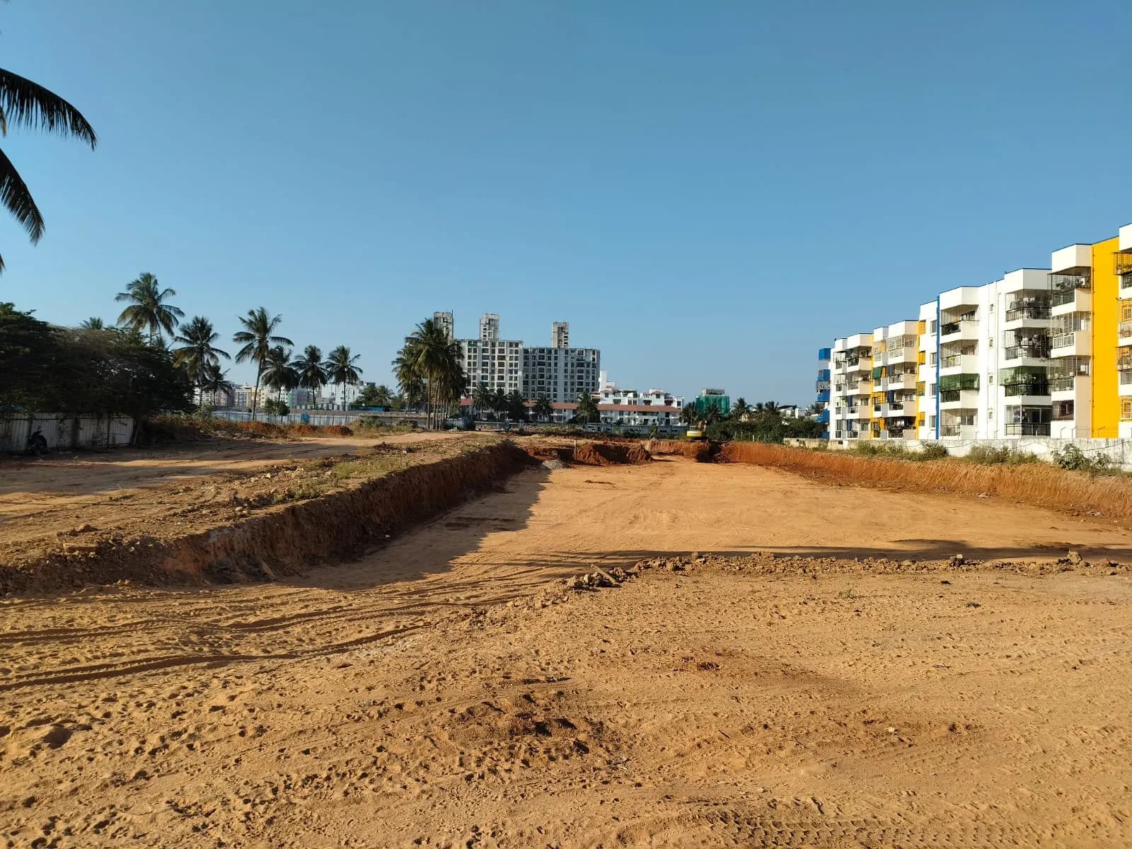 Ashish Krishna Maple: Site photo filed with Karnataka RERA