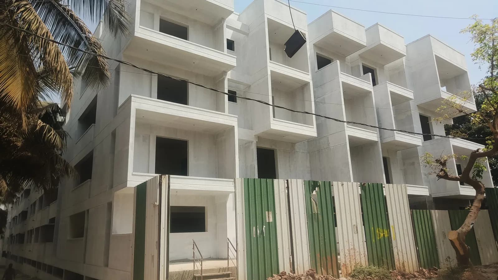 SLV Sunshine: Site photo filed with Karnataka RERA