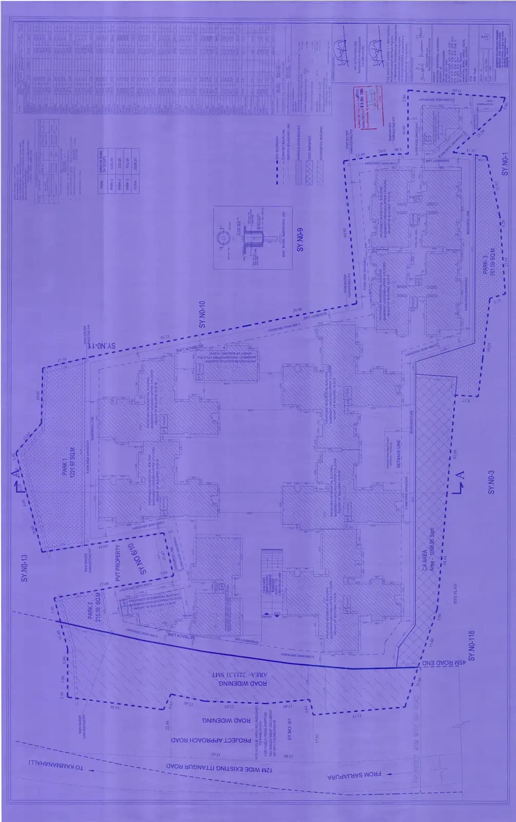 Midori: Approved Building Plan (filed with Karnataka RERA)