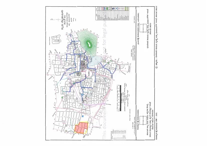 Embassy Eden: Village Map Demarcation.pdf (filed with Karnataka RERA)