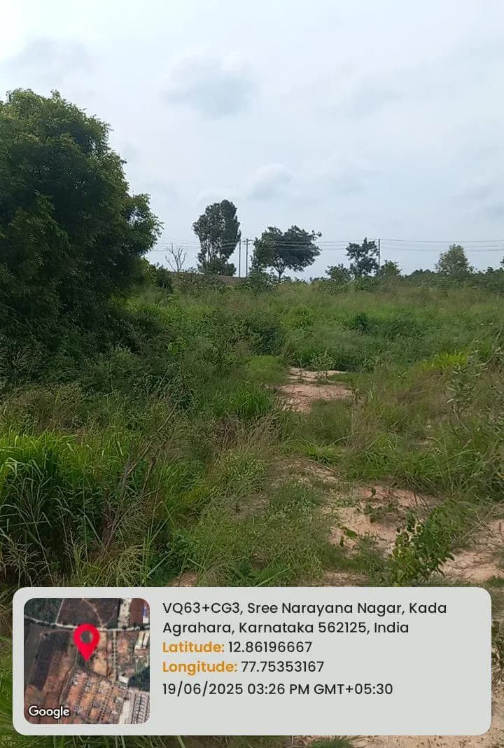 Axis Niran: Site photo filed with Karnataka RERA