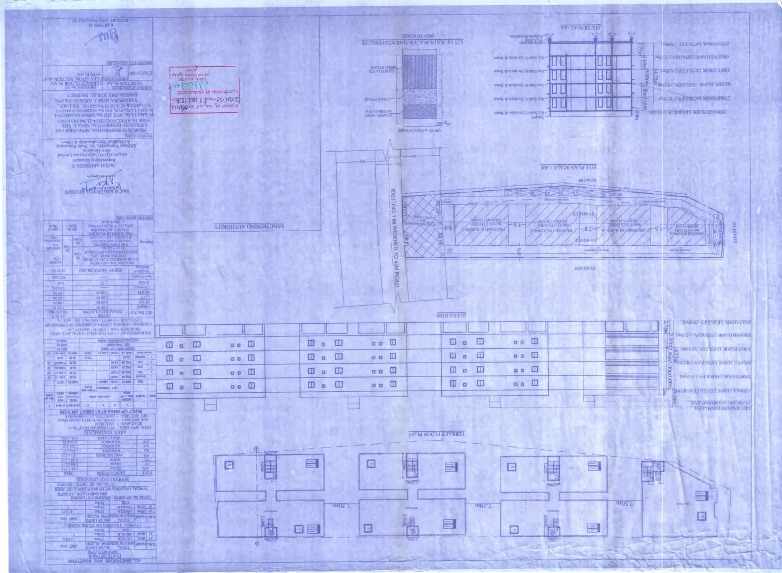 Felicity Oasis: Approved Building Plan (filed with Karnataka RERA)