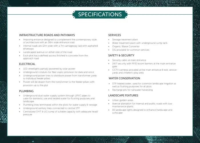 Prestige Crystal Lawns: Brochure, page 7 (filed with Karnataka RERA)