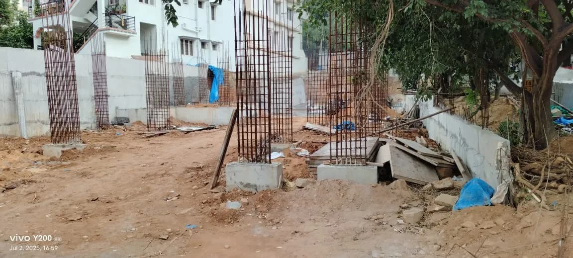 Beryl Tranquil Terraces: Site photo filed with Karnataka RERA
