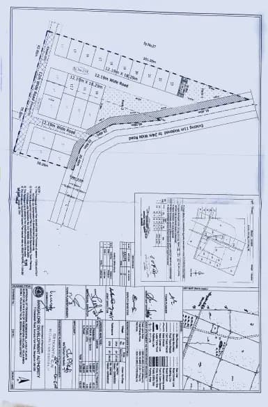The Grove By Magna: Approved Layout Plan/Demarcation Plan (filed with Karnataka RERA)