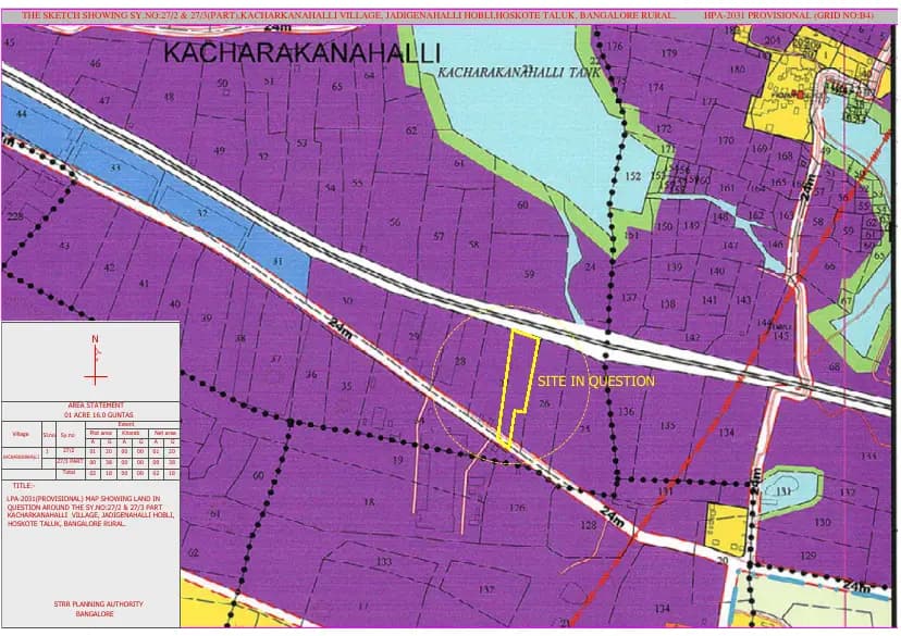 United Suvarna Homes: CDP Map Demarcation.pdf (filed with Karnataka RERA)