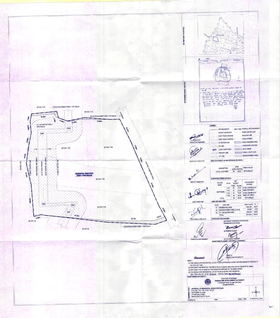 Courtyard By Vedanth Suraksha: SINGLE LAYOUT PLAN.PDF (filed with Karnataka RERA)