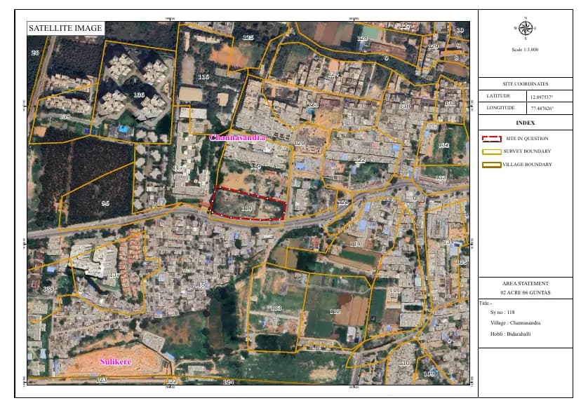The Loft: Location Demarcation.pdf (filed with Karnataka RERA)