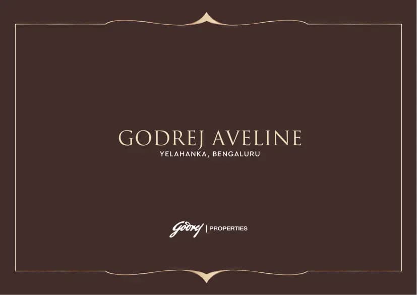 Godrej Aveline: Brochure, page 1 (filed with Karnataka RERA)
