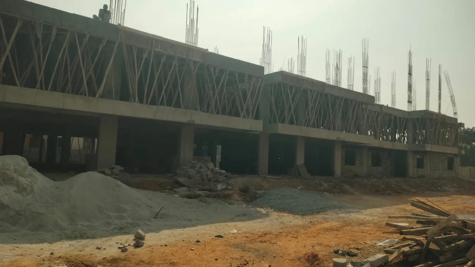 Sampoojitha Heights: Site photo filed with Karnataka RERA