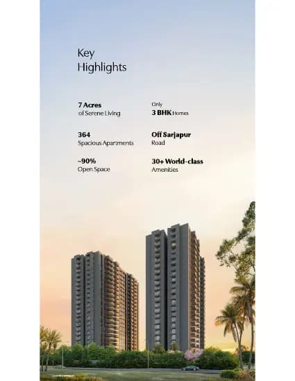 Assetz Trees & Tandem: Brochure, page 4 (filed with Karnataka RERA)