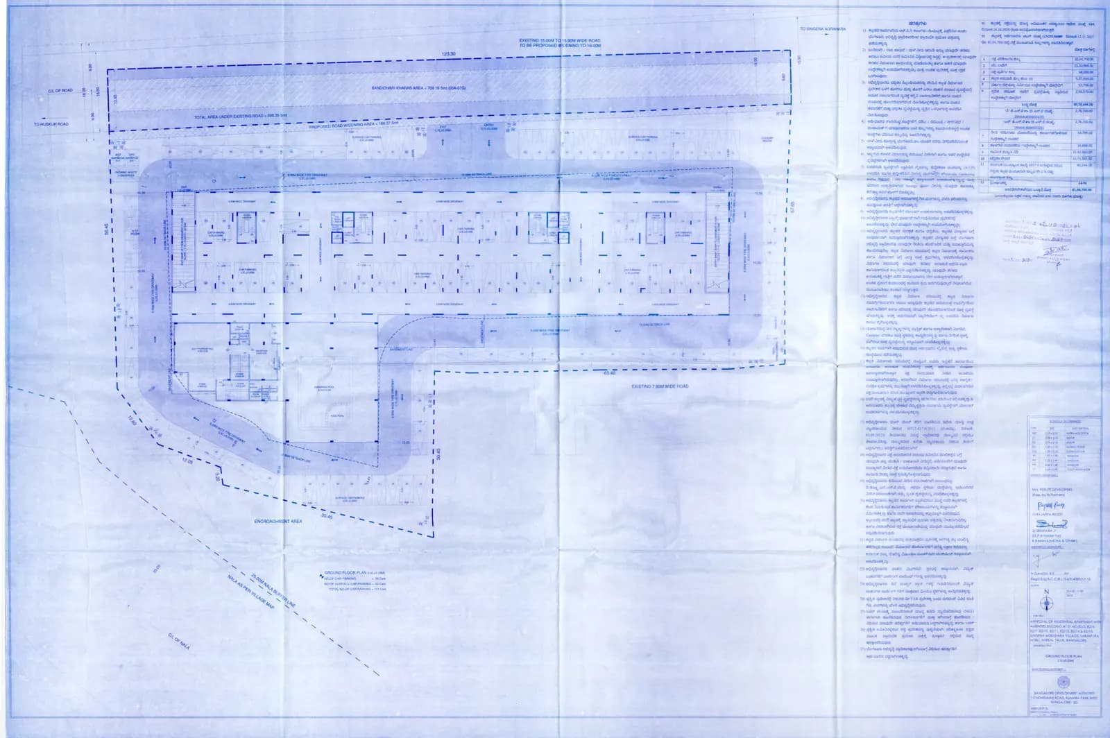 Perlite Premier: GROUND FLOOR PLAN.pdf (filed with Karnataka RERA)