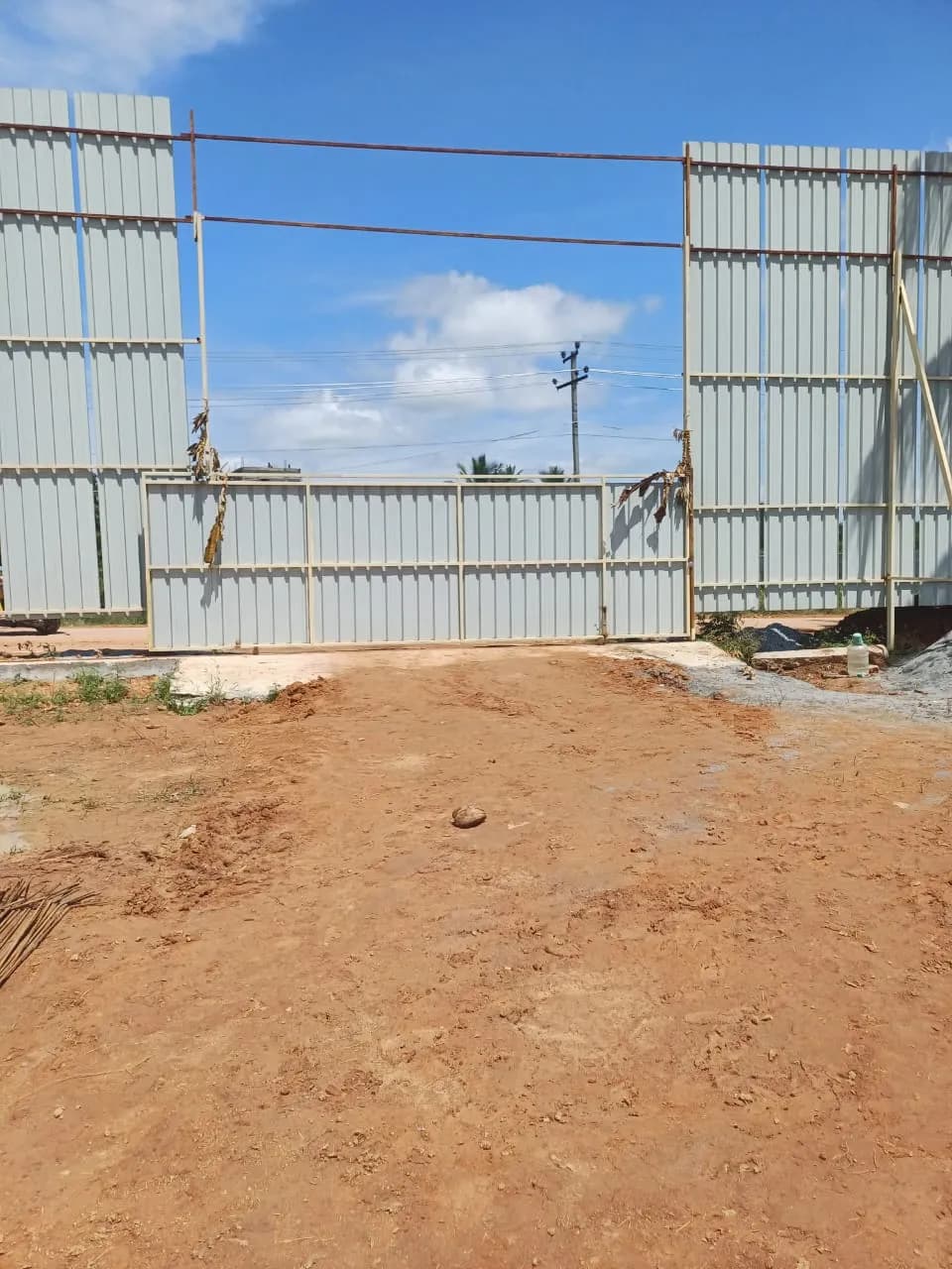 MGR Brindavan: Site photo filed with Karnataka RERA