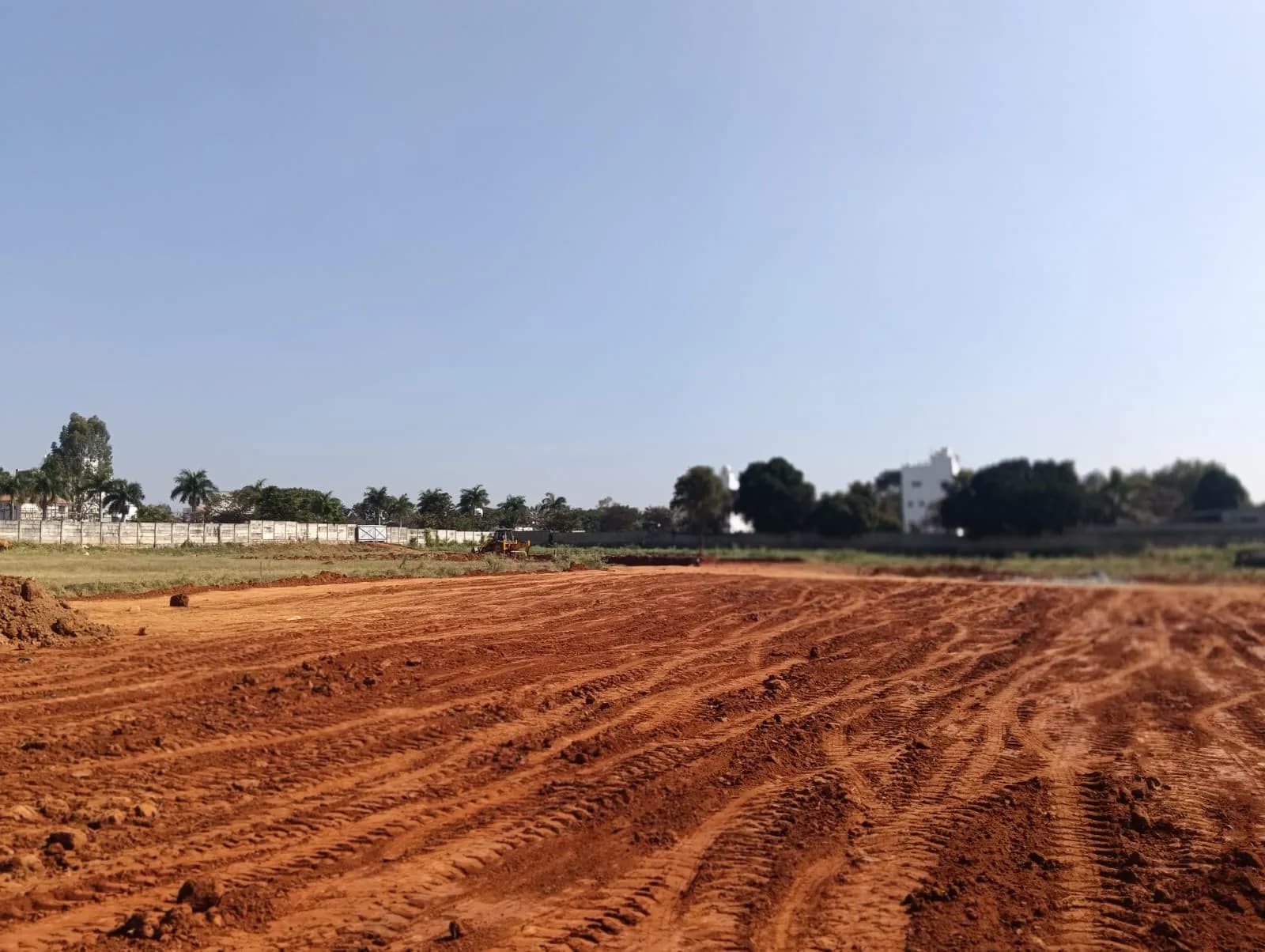 S S Prakruthi Meadows: Site photo filed with Karnataka RERA