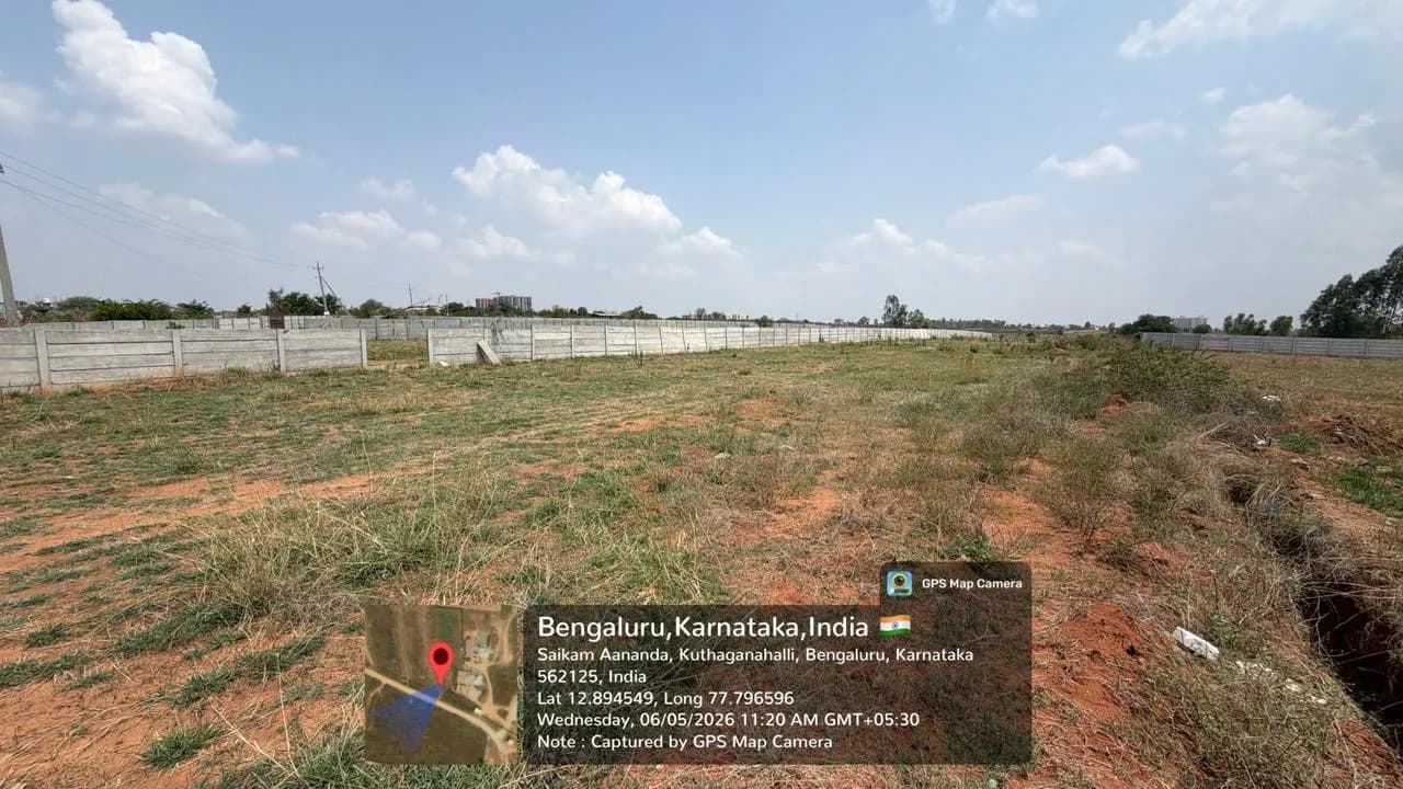 Leafy Avenue: Site photo filed with Karnataka RERA