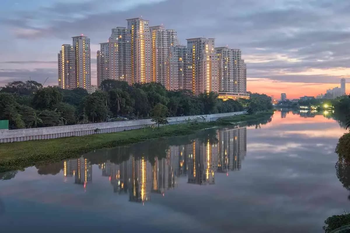 Abhee City Urban Glenn: Abhee City Urban Glenn township landscape view (artist’s impression)