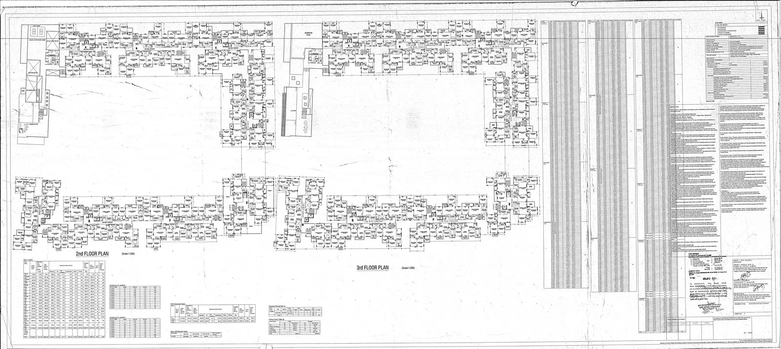 GRC Sapphire Spring: 4 2nd and 3rd floor Plan.pdf (filed with Karnataka RERA)