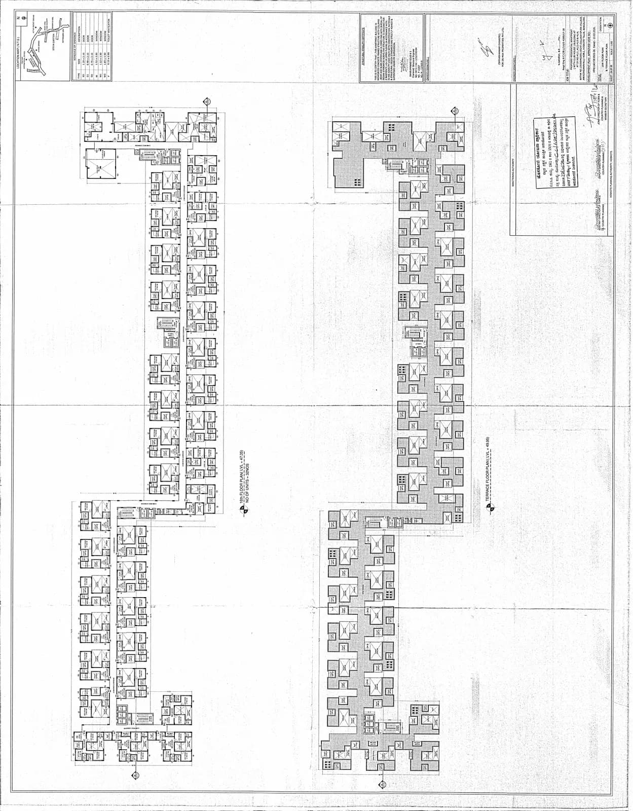 DS Max Skysampurn: 4 16th Floor and Terrace floor Plan.pdf (filed with Karnataka RERA)
