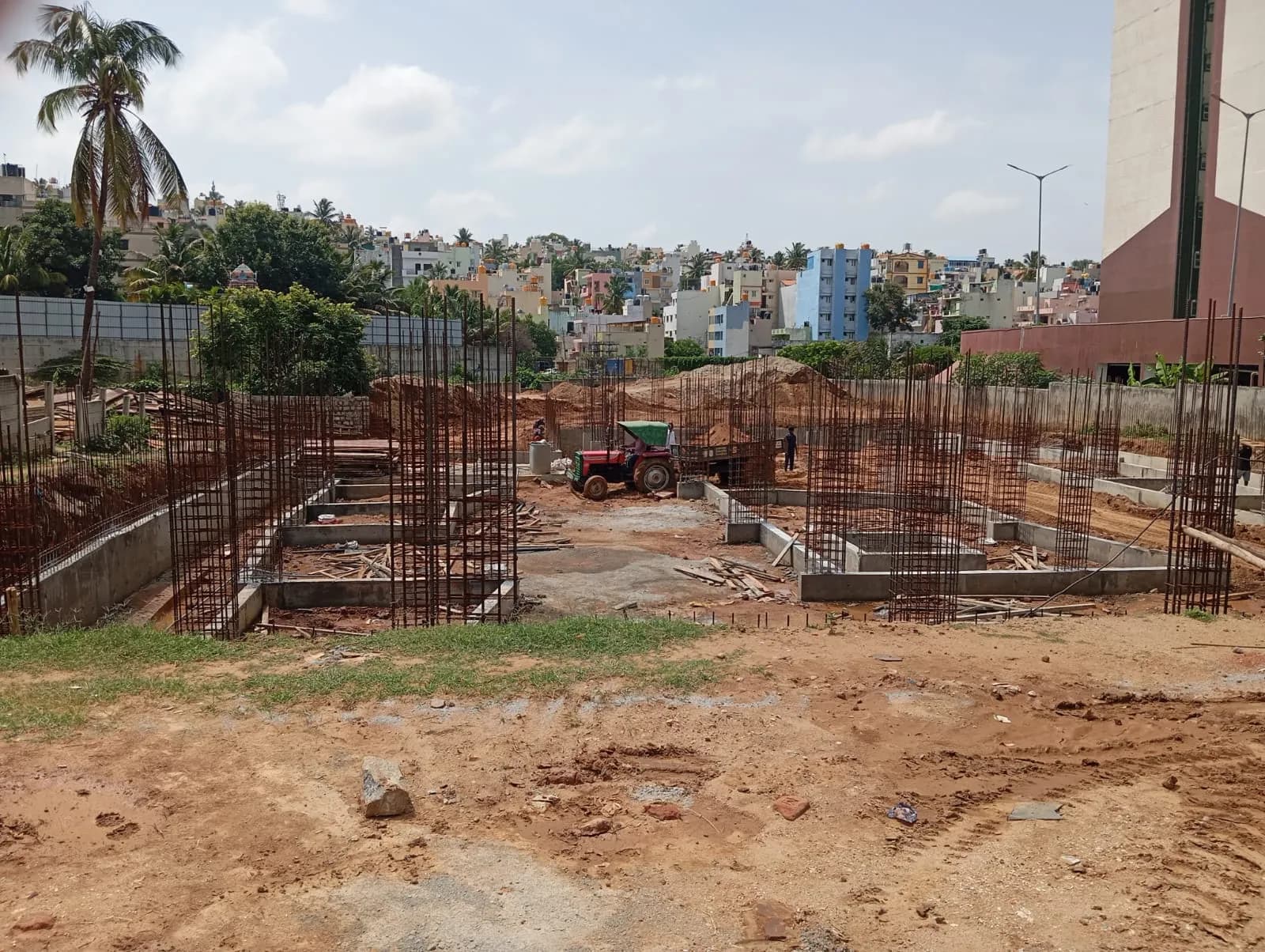 Vasundra SS Valley: Site photo filed with Karnataka RERA