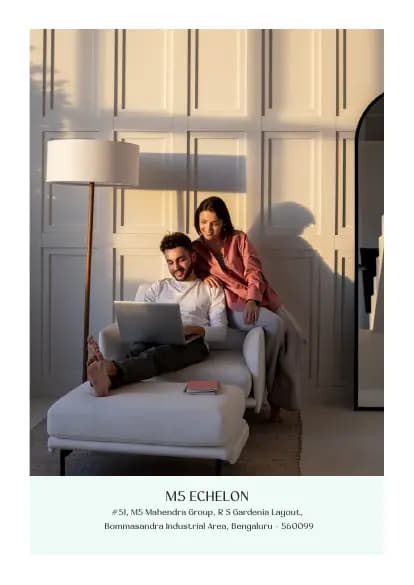 M5 Echelon: Brochure, page 7 (filed with Karnataka RERA)