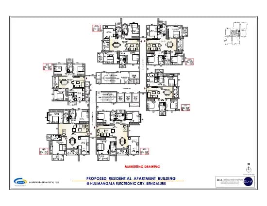 M5 Echelon: Typical Floor Plan.pdf (filed with Karnataka RERA)