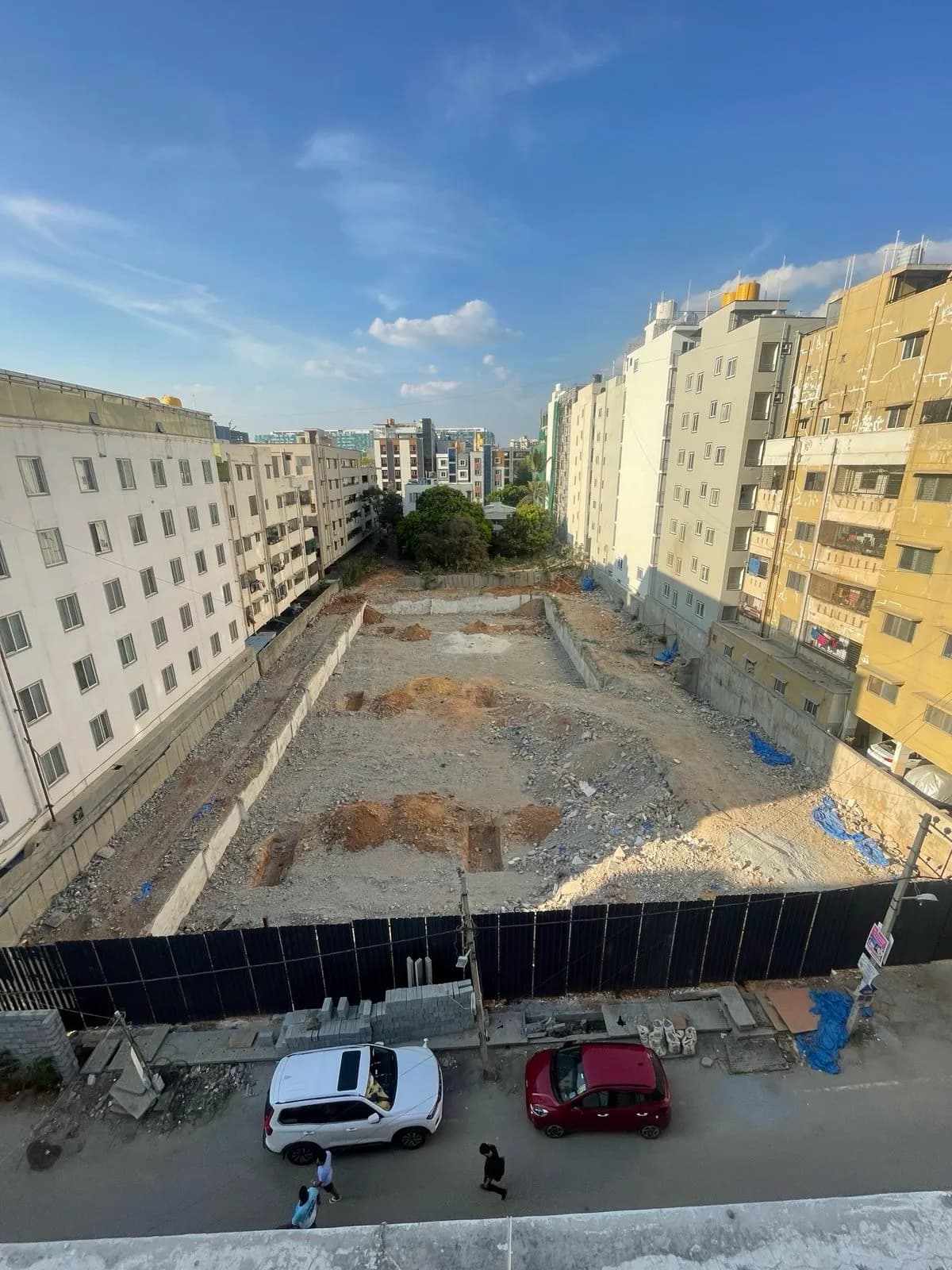 Ample White: Site photo filed with Karnataka RERA
