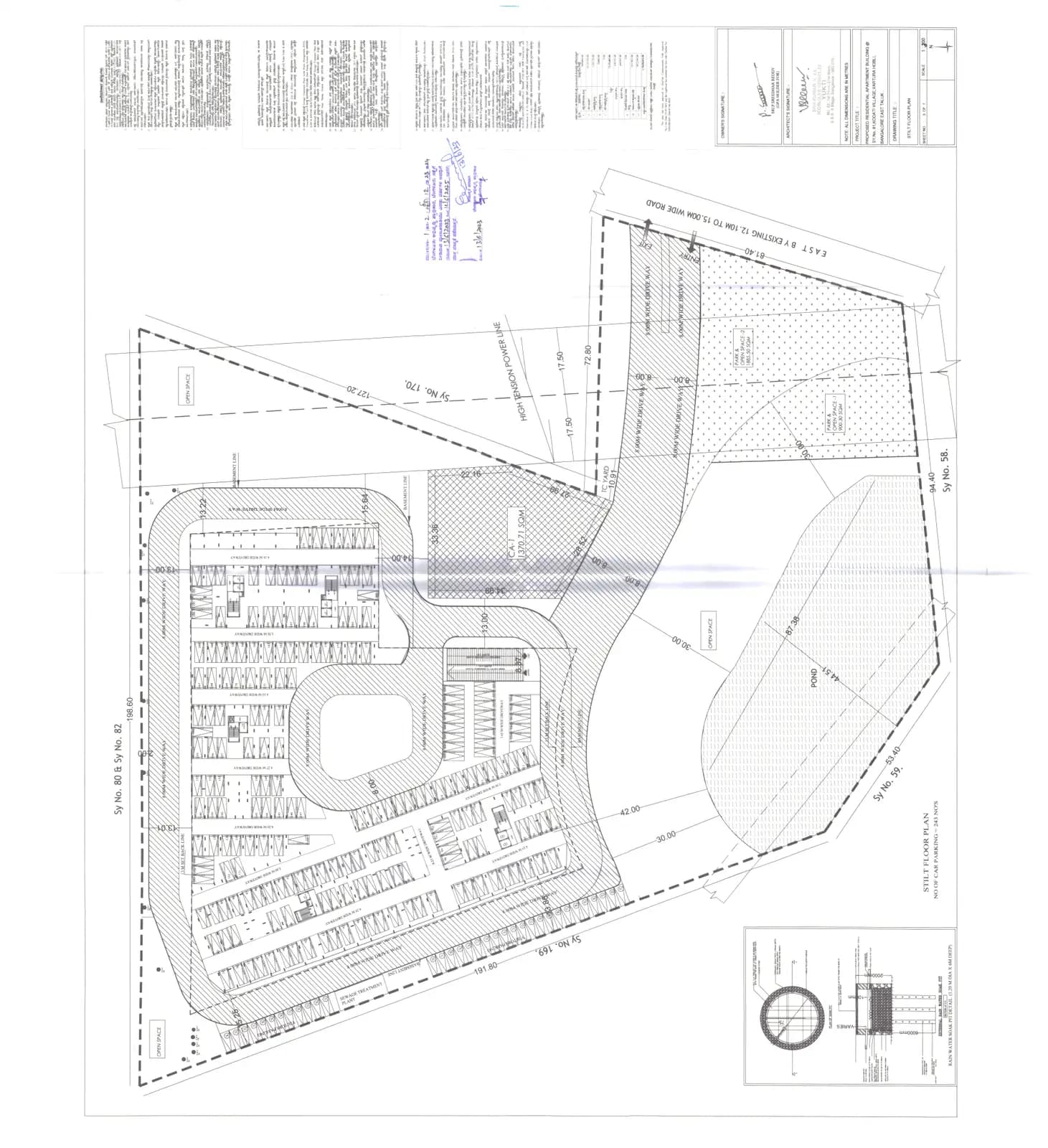 PSR Vanasree: 03-STILT FLOOR PLAN.pdf (filed with Karnataka RERA)
