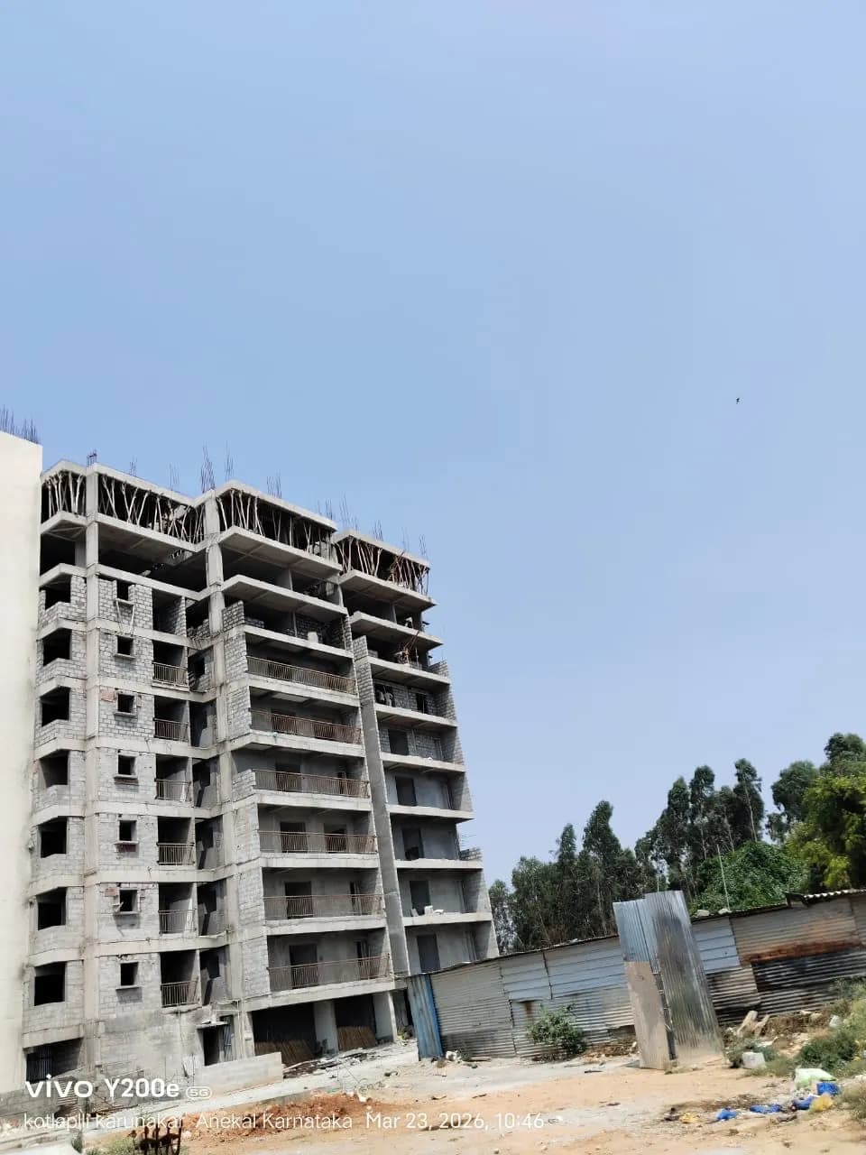 Radiant Kaira: Site photo filed with Karnataka RERA