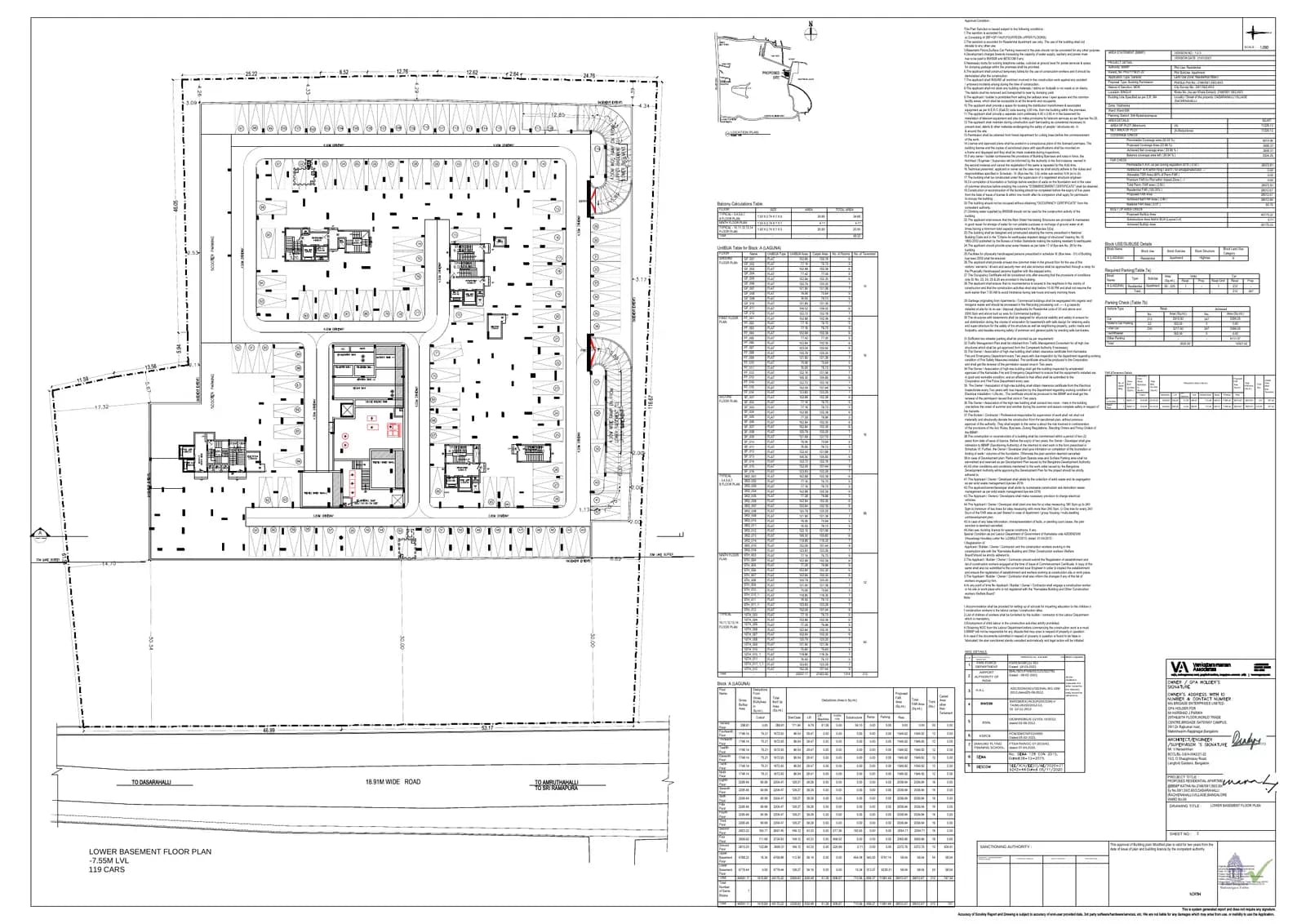 Brigade Laguna: Any other document (Rights/Title/Interest/Name), page 1 (filed with Karnataka RERA)
