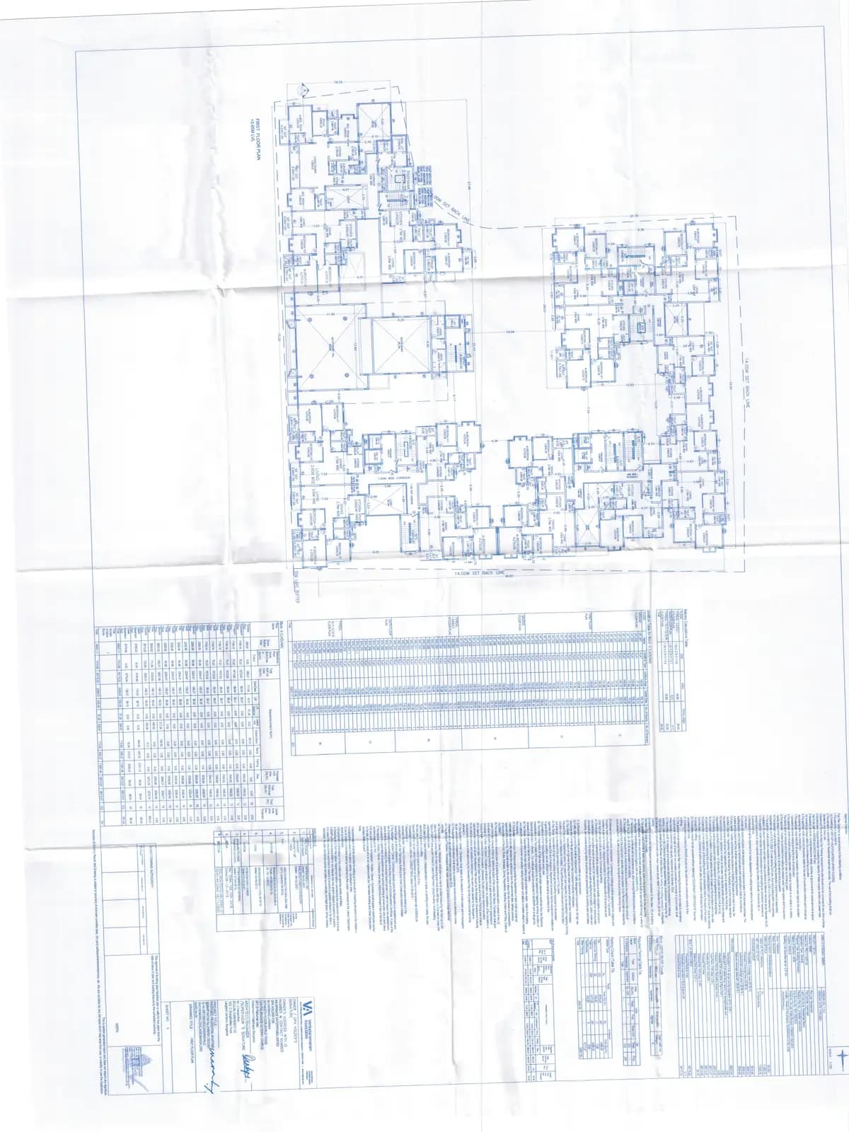 Brigade Laguna: First Floor Plan1 (filed with Karnataka RERA)